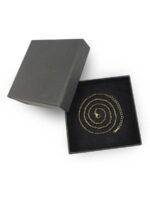 Sunflower Optical Pendant Necklace