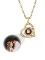 Heart Optical Pendant Necklace