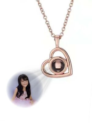 Heart Optical Pendant Necklace
