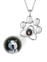 Paw Optical Pendant Necklace
